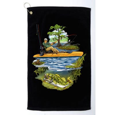 Kayak Fishing Golf Towel