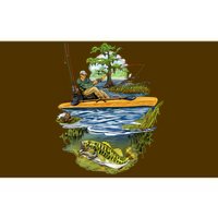 Kayak Fishing Bumper Sticker