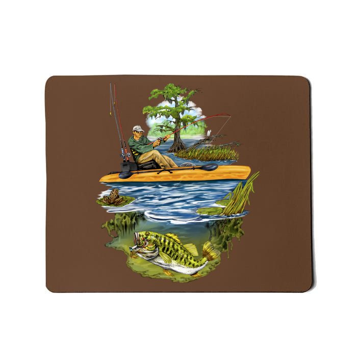 Kayak Fishing Mousepad