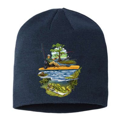 Kayak Fishing Sustainable Beanie