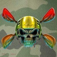 Kayak Skull Legacy Tie Dye Trucker Hat