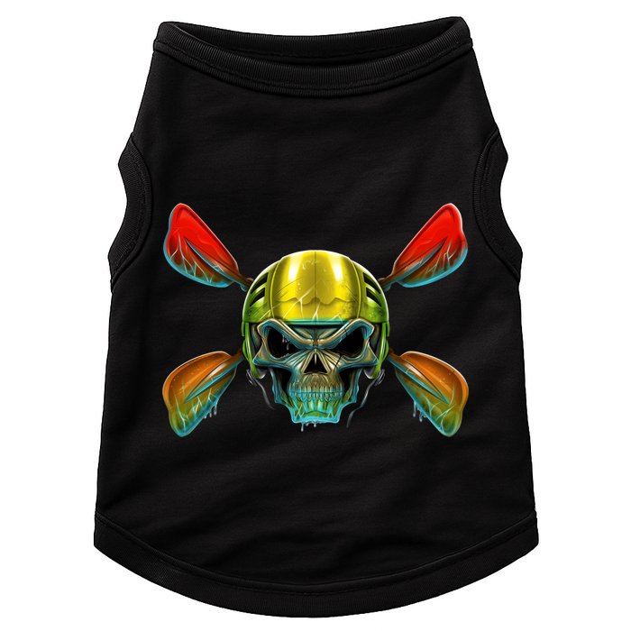 Kayak Skull Doggie Tank