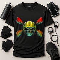 Kayak Skull Cooling Performance Crew T-Shirt