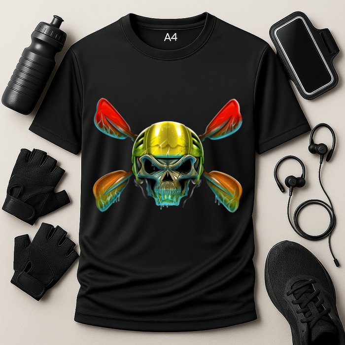 Kayak Skull Cooling Performance Crew T-Shirt