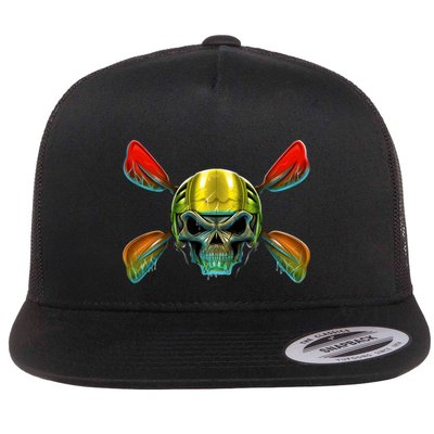Kayak Skull Flatbill Hat