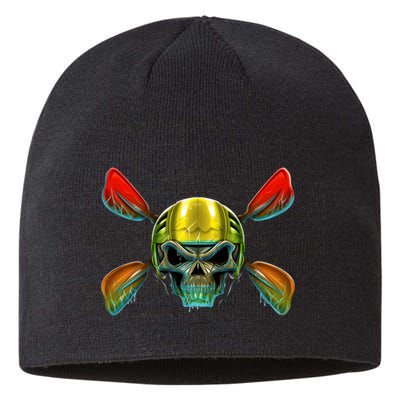 Kayak Skull Sustainable Beanie