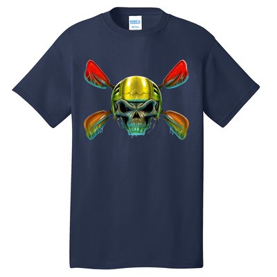 Kayak Skull Tall T-Shirt