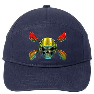 Kayak Skull 7-Panel Snapback Hat