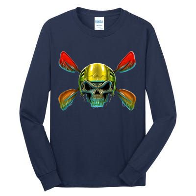 Kayak Skull Tall Long Sleeve T-Shirt