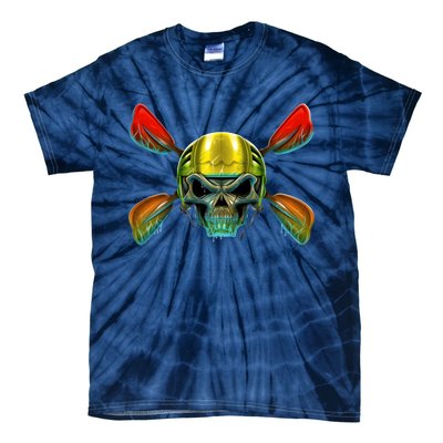 Kayak Skull Tie-Dye T-Shirt