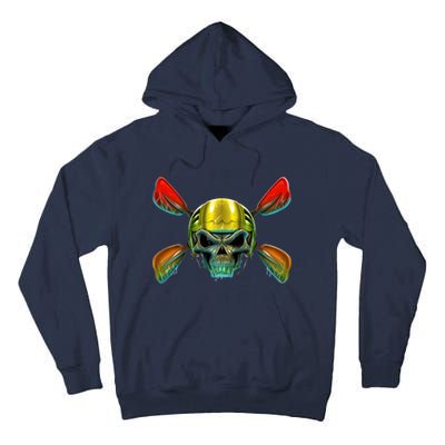 Kayak Skull Tall Hoodie