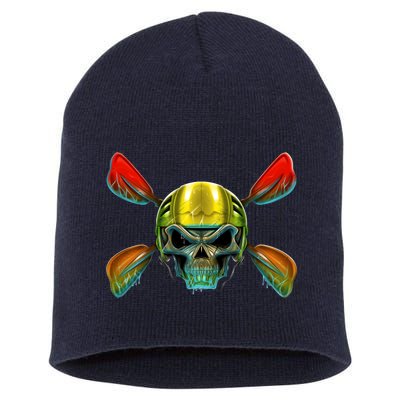 Kayak Skull Short Acrylic Beanie