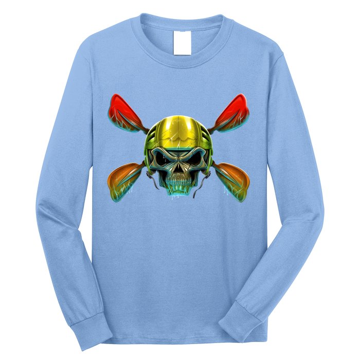 Kayak Skull Long Sleeve Shirt