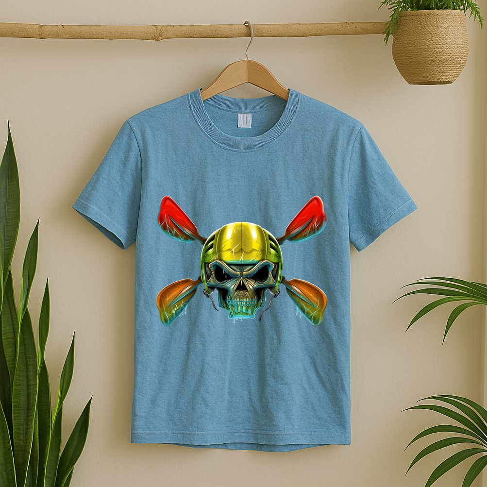 Kayak Skull T-Shirt