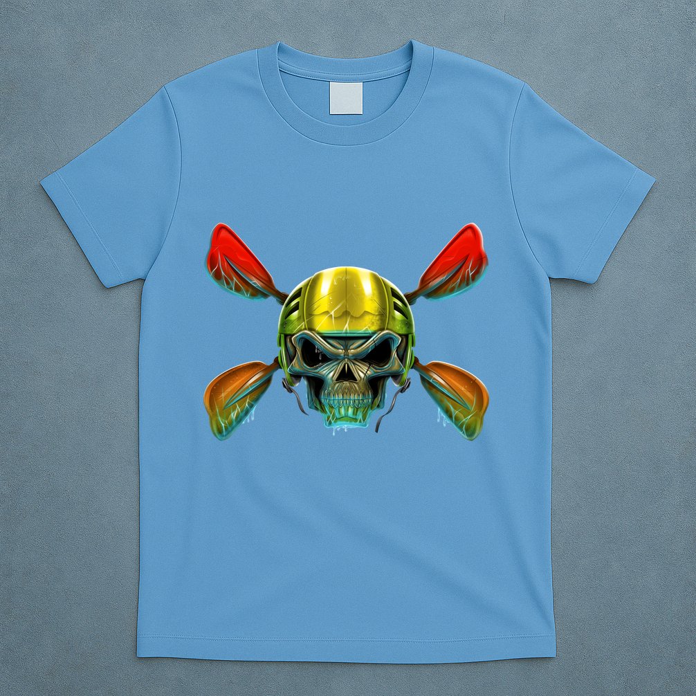 Kayak Skull T-Shirt