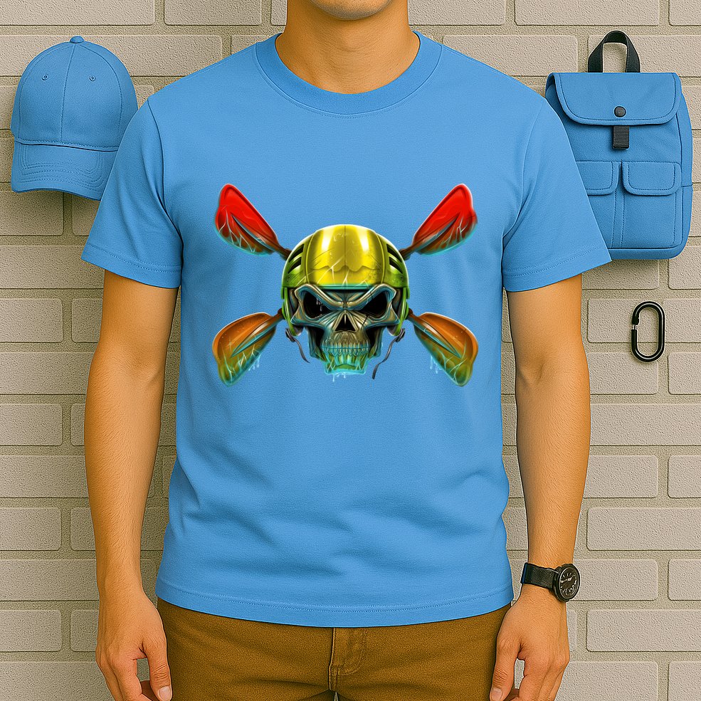Kayak Skull T-Shirt