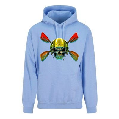 Kayak Skull Unisex Surf Hoodie