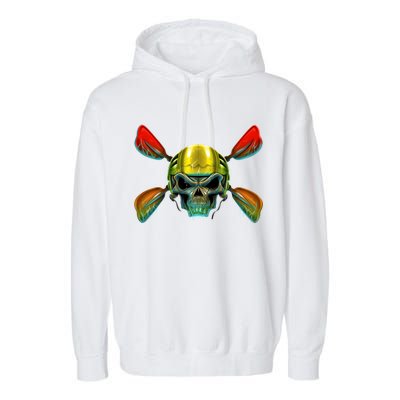 Kayak Skull Garment-Dyed Fleece Hoodie