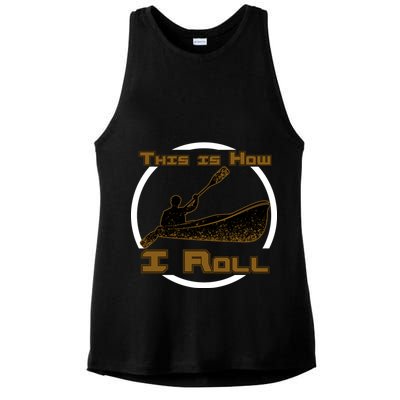 Kayak This Is How I Roll  Ladies PosiCharge Tri-Blend Wicking Tank