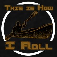 Kayak This Is How I Roll  Ladies PosiCharge Tri-Blend Wicking Tank