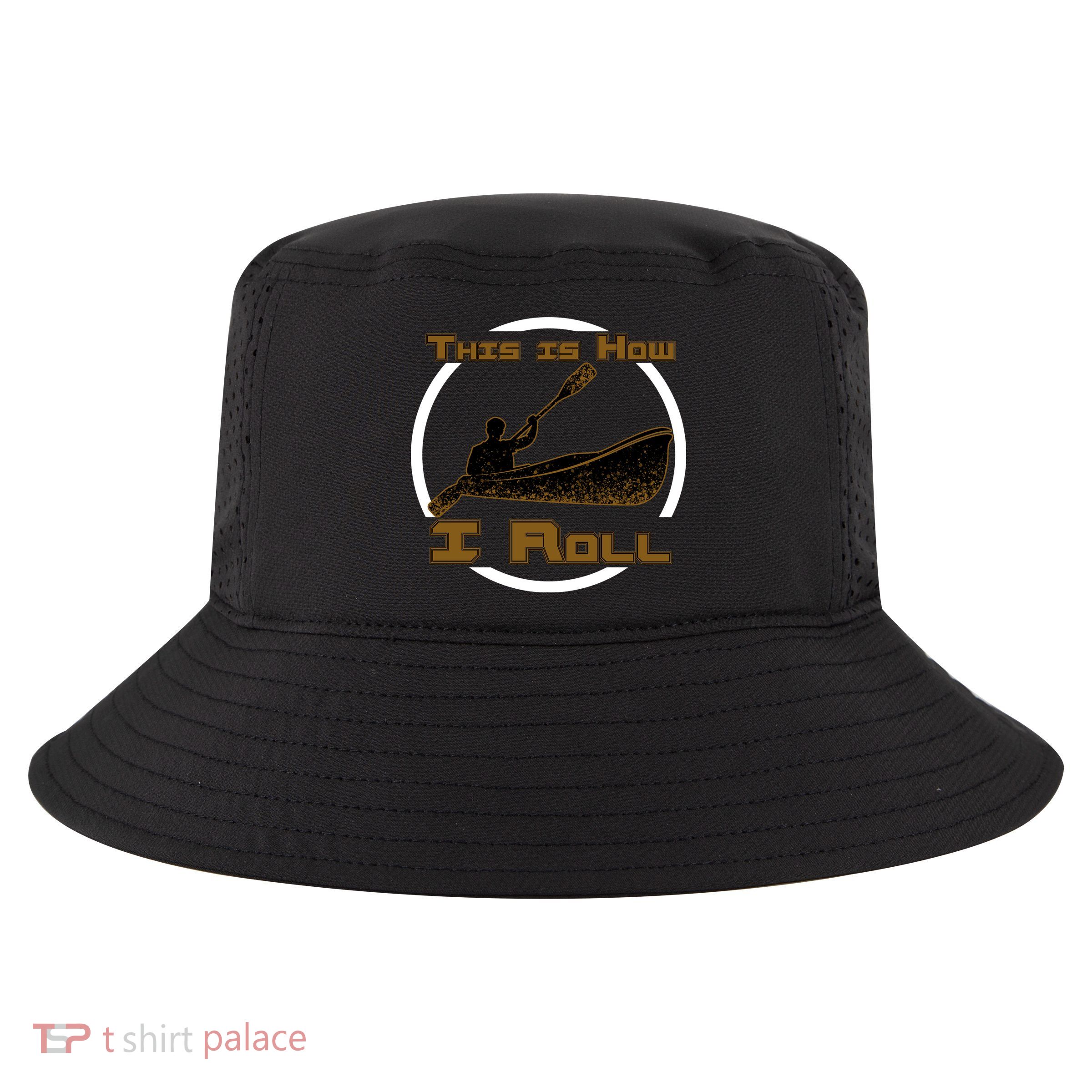 Kayak This Is How I Roll  Cool Comfort Performance Bucket Hat