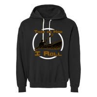 Kayak This Is How I Roll  Garment-Dyed Fleece Hoodie