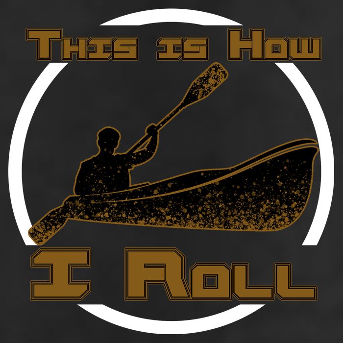 Kayak This Is How I Roll  Garment-Dyed Fleece Hoodie