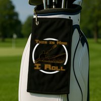 Kayak This Is How I Roll  Golf Towel