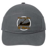 Kayak This Is How I Roll  7-Panel Snapback Hat