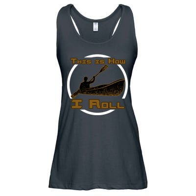Kayak This Is How I Roll  Ladies Essential Flowy Tank