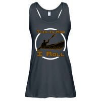 Kayak This Is How I Roll  Ladies Essential Flowy Tank