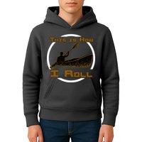 Kayak This Is How I Roll  Kids Hoodie