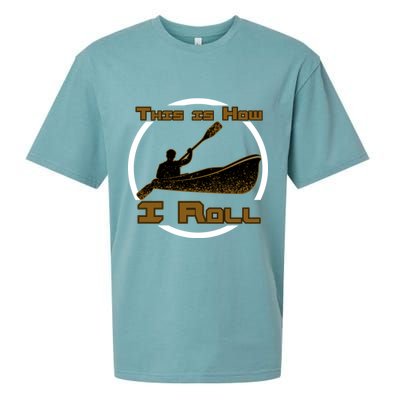 Kayak This Is How I Roll  Sueded Cloud Jersey T-Shirt