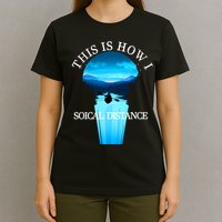 Kayak This Is How I Social Distancing T-Shirt