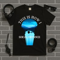 Kayak This Is How I Social Distancing T-Shirt