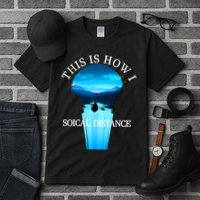 Kayak This Is How I Social Distancing Tall T-Shirt