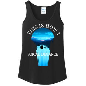 Kayak This Is How I Social Distancing Ladies Essential Tank