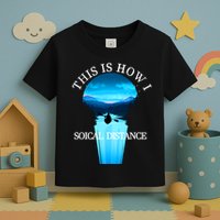 Kayak This Is How I Social Distancing Toddler T-Shirt