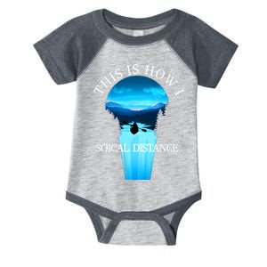 Kayak This Is How I Social Distancing Infant Baby Jersey Bodysuit