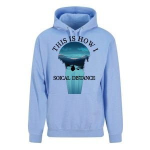 Kayak This Is How I Social Distancing Unisex Surf Hoodie