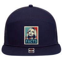 Kayleigh Facts 7 Panel Mesh Trucker Snapback Hat