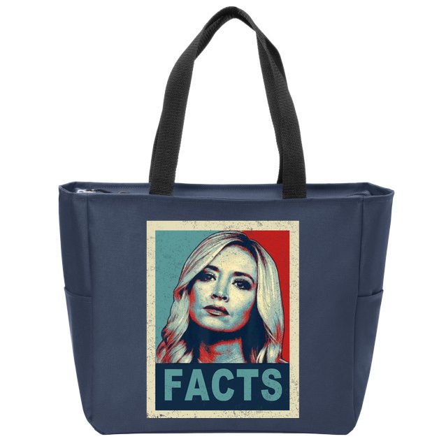 Kayleigh Facts Zip Tote Bag