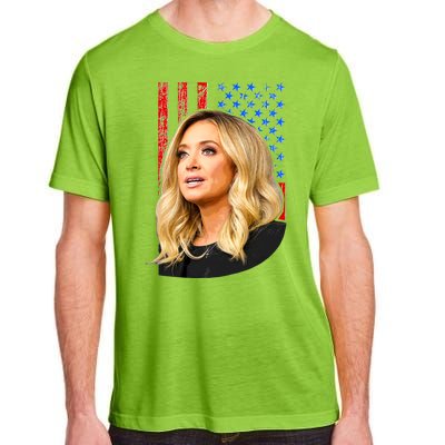 Kayleigh McEnany USA Flag Adult ChromaSoft Performance T-Shirt