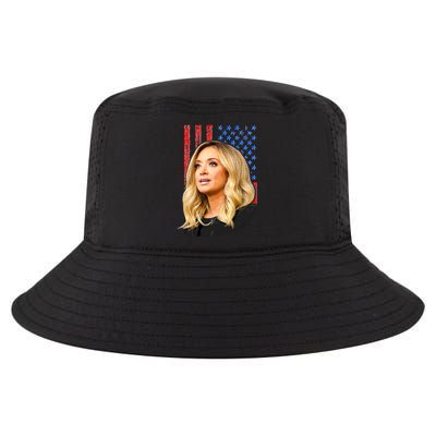 Kayleigh McEnany USA Flag Cool Comfort Performance Bucket Hat