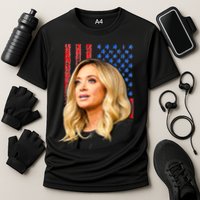 Kayleigh McEnany USA Flag Cooling Performance Crew T-Shirt