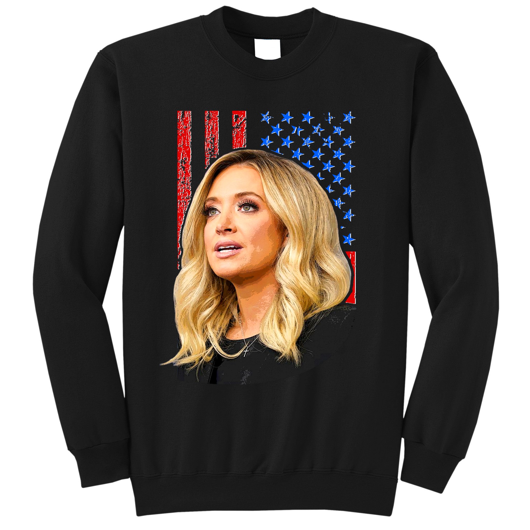Kayleigh McEnany USA Flag Sweatshirt