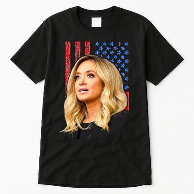 Kayleigh McEnany USA Flag Tall T-Shirt