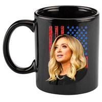 Kayleigh McEnany USA Flag 11oz C Handle Ceramic Mug