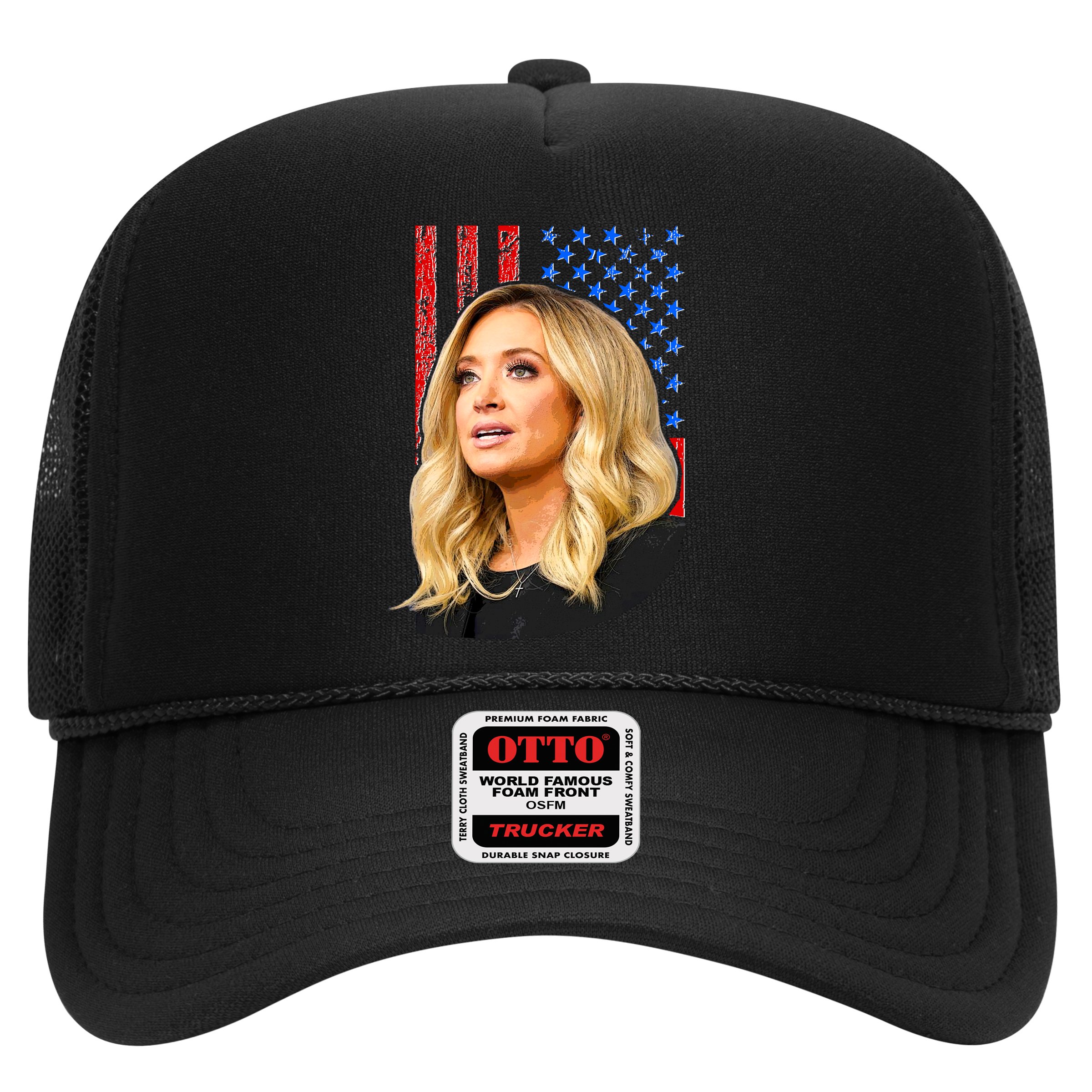 Kayleigh McEnany USA Flag Hat