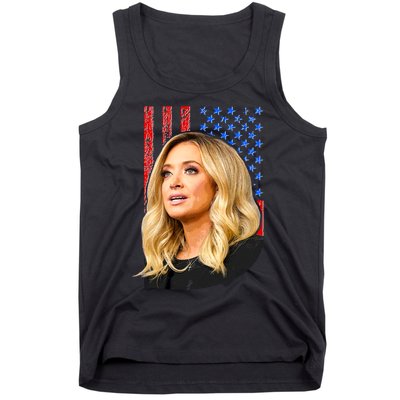 Kayleigh McEnany USA Flag Tank Top